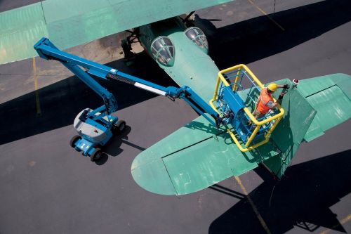 Akülü Eklemli Manlift Platform 16 Metrelik