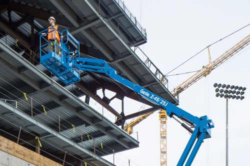 Akülü Eklemli Manlift Platform 16 Metrelik
